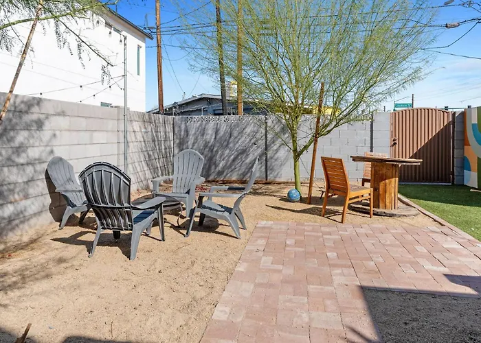 Unique*new*hot Tub Studio*mins To Dt & Phx Airport